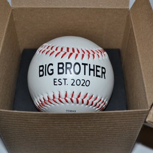 Big Brother Announcement, Baseball Pregnancy Announcement, Big Brother Announcement, Brother Announcement gift, going to be a Big Brother image 5