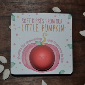Kürbis EOS zugunsten Karte, Baby-Dusche-Kürbis-Karte, Herbst-Baby-Dusche, Baby-Mädchen zugunsten, Kürbis zugunsten Karte, Duschen kleine Kürbis