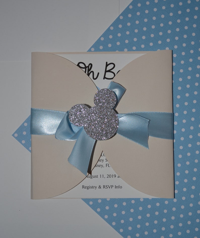 Disney Baby Shower Invitations image 5