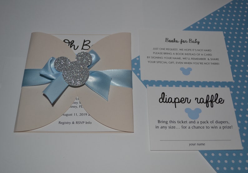 Disney Baby Shower Invitations image 2