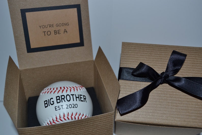 Big Brother Announcement, Baseball Pregnancy Announcement, Big Brother Announcement, Brother Announcement gift, going to be a Big Brother image 1