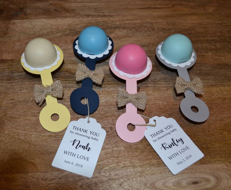 10 Baby shower EOS favors EOS Rattles Baby shower Favors Etsy