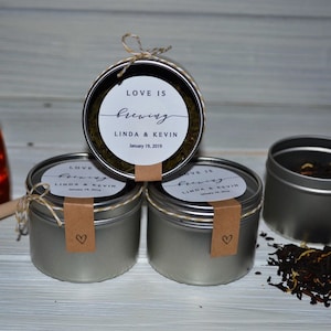 Bridal Shower Tea Favors