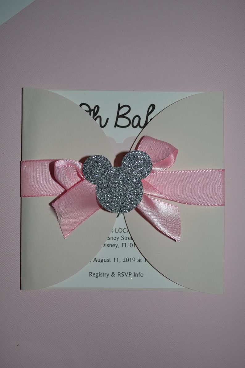 Disney Baby Shower Invitations image 6