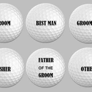 Groomsmen Proposal, Golf Ball Proposal, Groomsmen Golf Gift, Best Man Golf Gift, Best Man proposal, Groomsmen Golf Proposal image 2