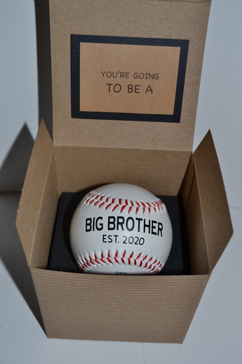 Big Brother Announcement, Baseball Pregnancy Announcement, Big Brother Announcement, Brother Announcement gift, going to be a Big Brother image 6