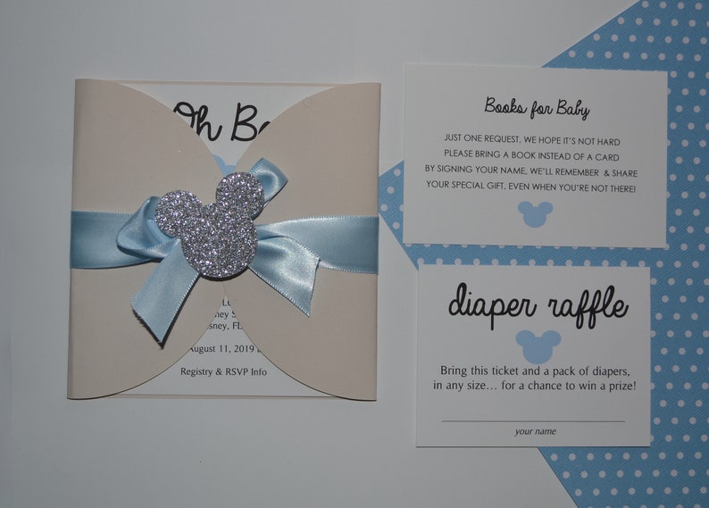 Disney Baby Shower Invitations image 1