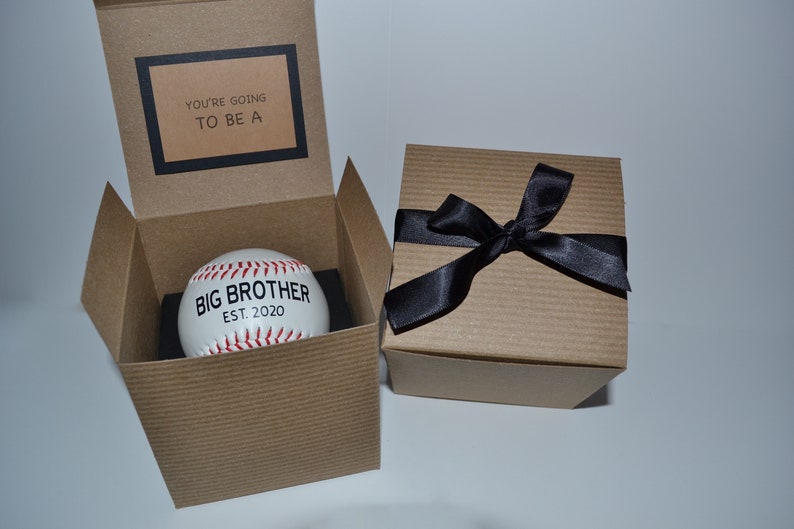 Big Brother Announcement, Baseball Pregnancy Announcement, Big Brother Announcement, Brother Announcement gift, going to be a Big Brother image 2