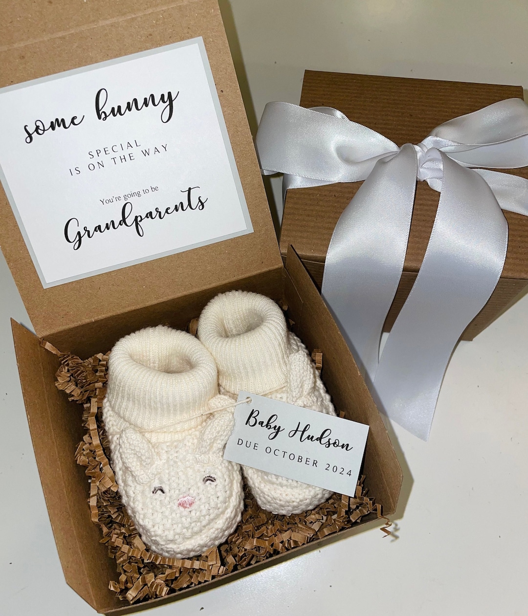 Easter Bunny Pregnancy Announcement, Easter Pregnancy Announcement Gift ...