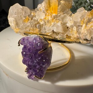 Amethyst Bangle bracelet