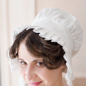Late 18 century or Early Regency Night Mob Cap