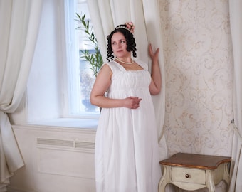 Front Opening Underdress  for Regency events