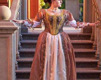 Renaissance Fantasy Festival dress, Witcher Queen Costume Cosplay