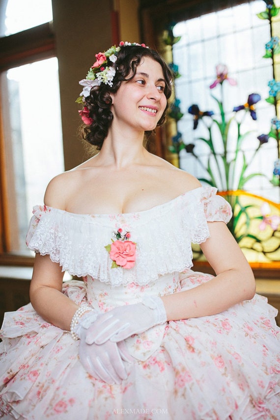 Victorian Crinoline Ball and Wedding Gown -  Israel