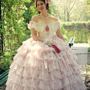 Victorian Crinoline Ball and Wedding Gown - Etsy