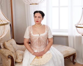 Rococo corset for 18 century events