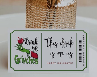 Free Drink Voucher - Etsy
