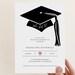 She Did It Graduation Invitation Template, Editable Graduation Party ...