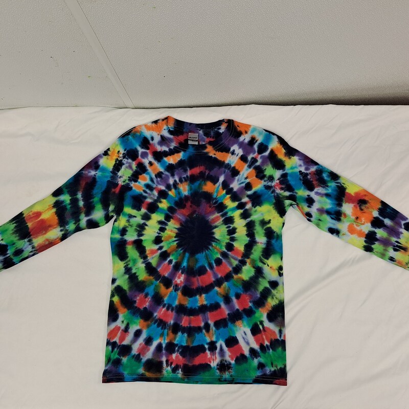 Long Sleeve Tie Dye Shirt main image 1