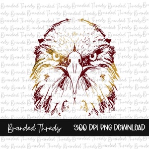 Sublimation, Digital, Download, , Clip Art, PNG ONLY, PNG, Eagle, Eagles, Maroon, Gold, Eaglettes, Sports, Spencer, Van Buren