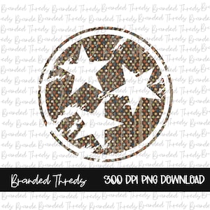 PNG,  screen print, download, sublimation, vector, digital, Tennessee, Tr-star, Tennessee tri-star, State, Brown