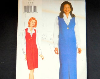 SUIT Rare Fitted TOP and SKIRT Vintage 1989 Butterick 4516 Misses Sizes 6-8-10 or 12-14-16 Fabric Sewing Pattern
