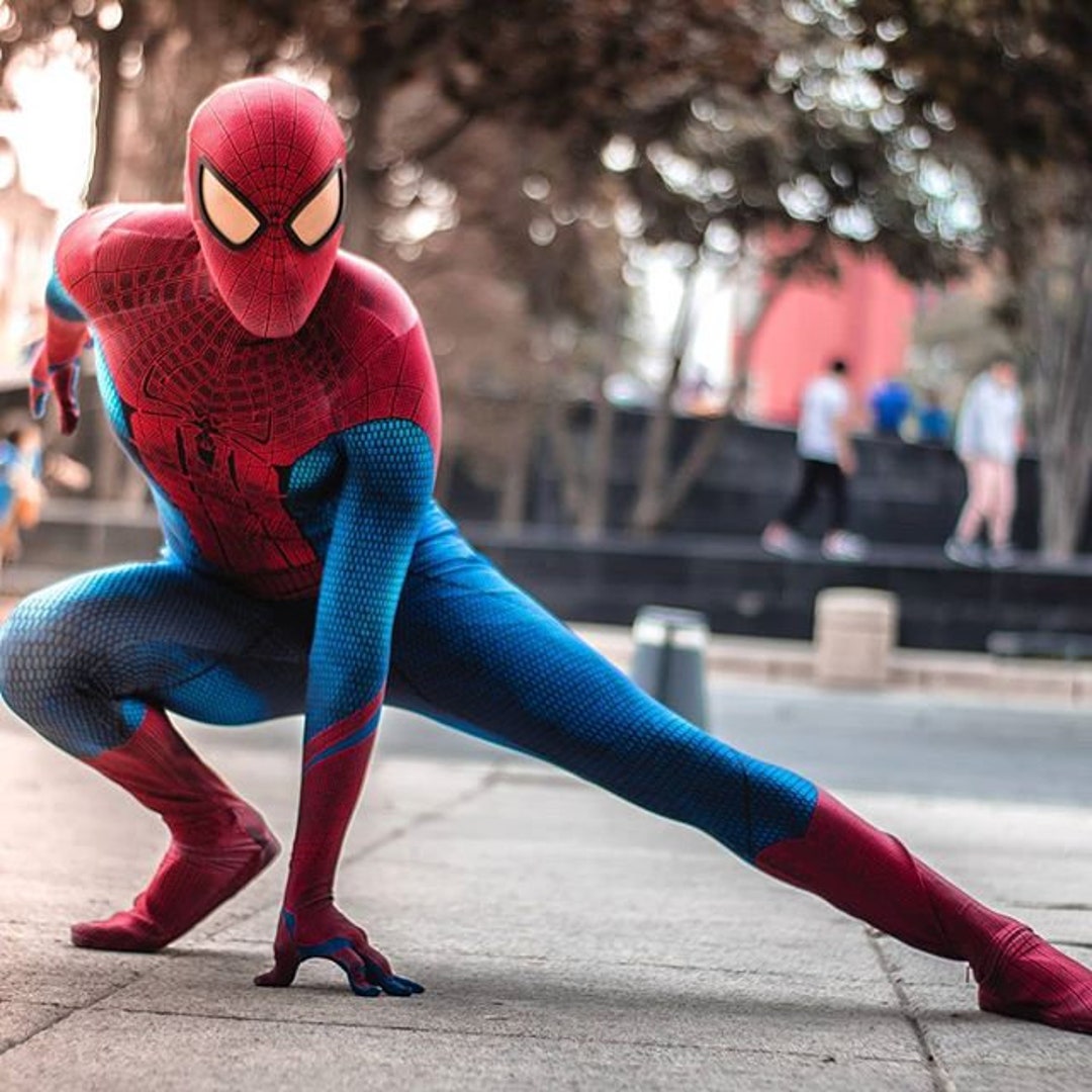 Halloween TASM 2 Spiderman Cosplay Costume Superhero Zentai Etsy