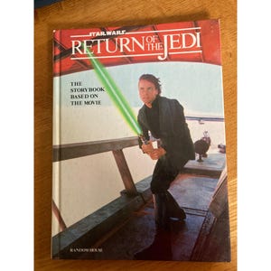 Star Wars Return Of The Jedi Hardcover Storybook Based On The Movie By Random House