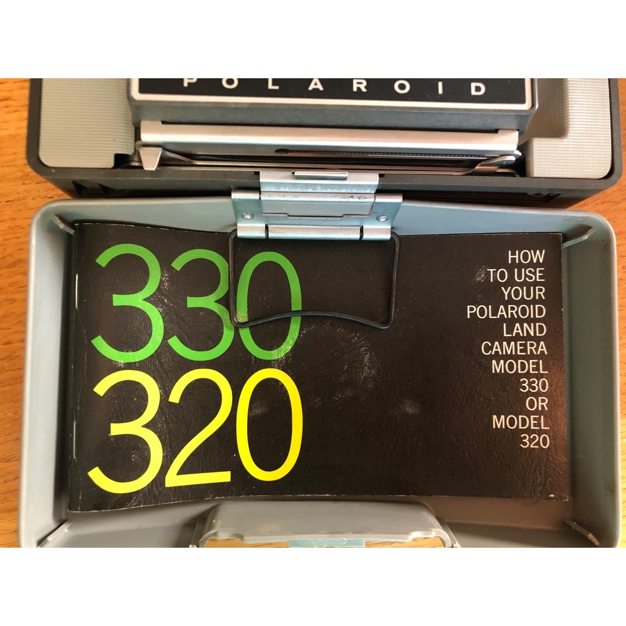 ポラロイド ランドカメラ モデル 320（オリジナルフラッシュユニットと