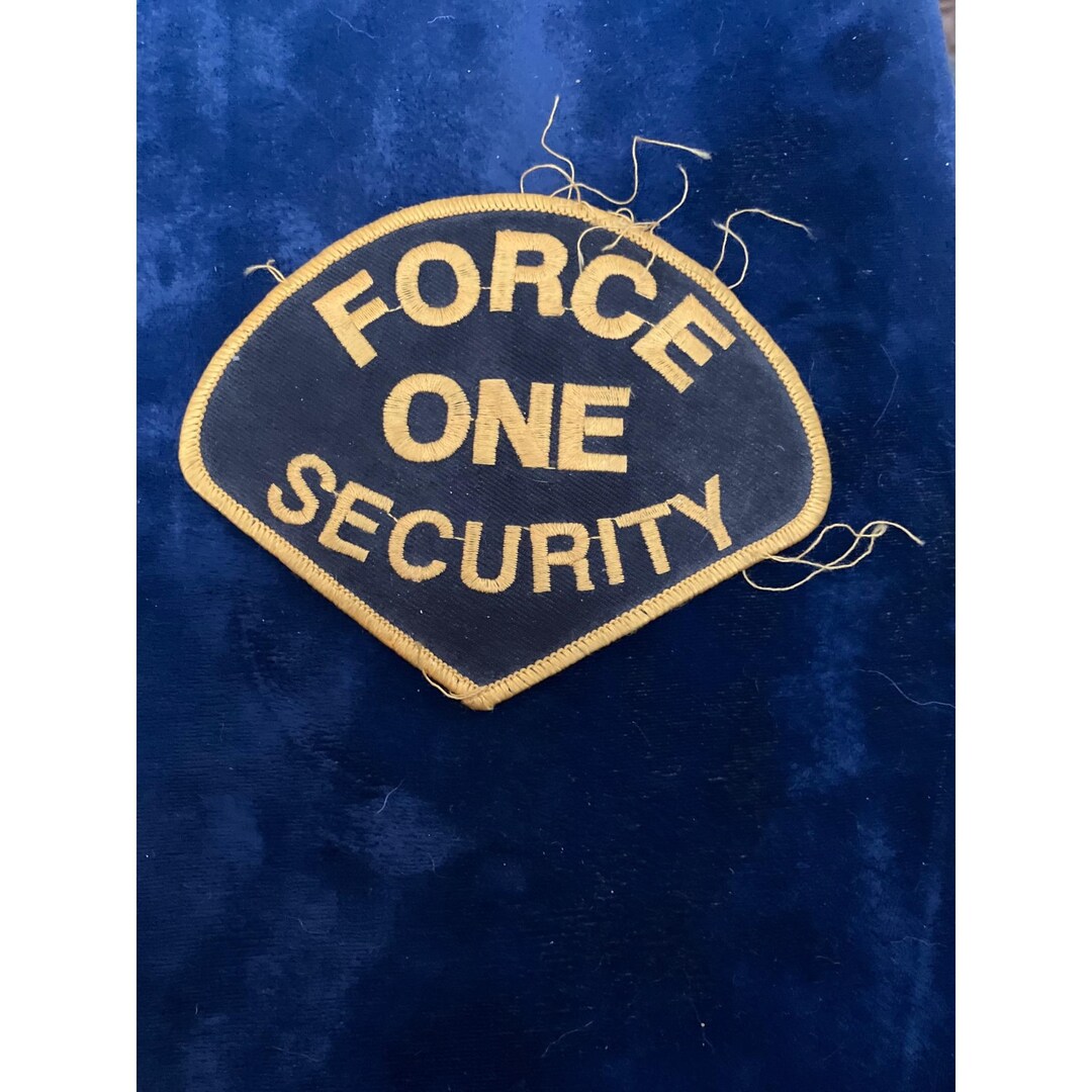 Secureforce Patch Vintage Force One Security Embroidered Uniform Patch - Etsy