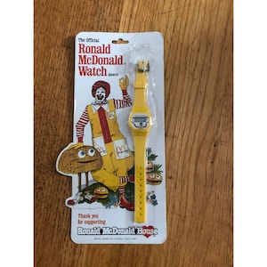 Ronald Mcdonald Quartz Watch in Original Packaging - Yellow  display picture 3