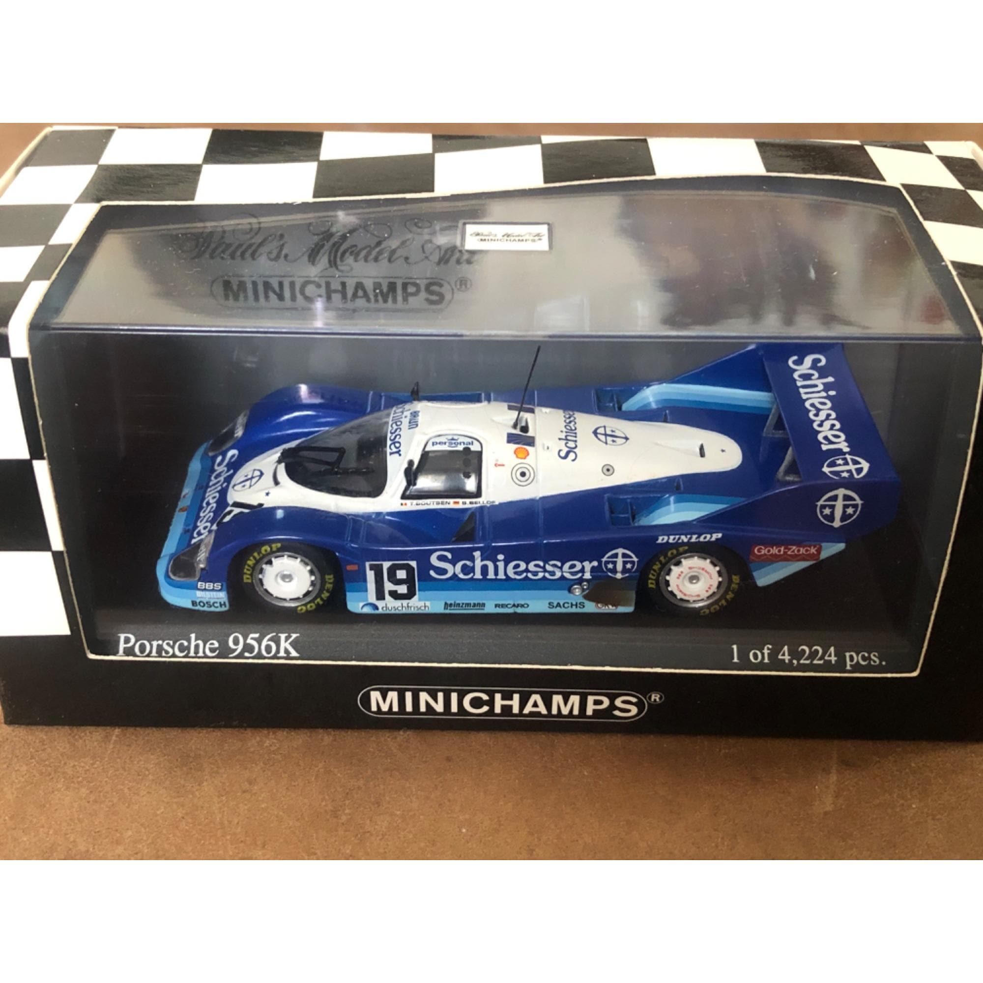 MINICHAMPS 1/43 Porsche 956 L wins 1982 24h Le Mans 1-2-3 3台