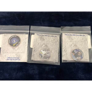 Apollo 11 First Moon Landing Coin Great Observatories Milky Way Coin U.S. Space Achievements Coin Set