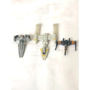 Star Wars Micro Machines gegoten miniatuur Starfighter set van 3