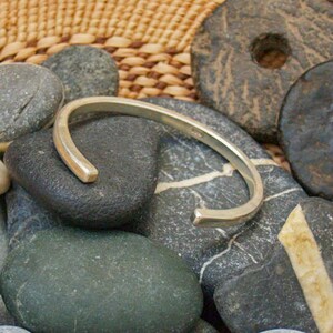 Sterling Silver (Solid) Tribal Band Bracelet | Handmade in Nepal