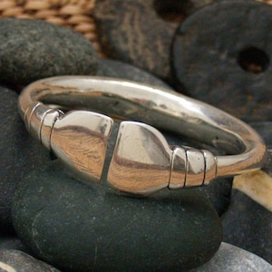 Sterling Silver (Solid) Tribal Jyoti Bracelet | Handmade in Nepal