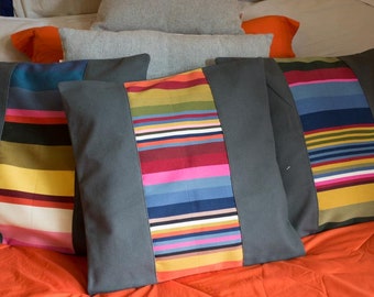 Tibetan Wool Apron & Canvas Pillow Covers | Handmade in Nepal