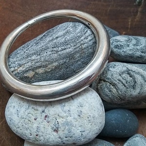Sterling Silver Tribal Bangle Bracelet | Handmade in Nepal