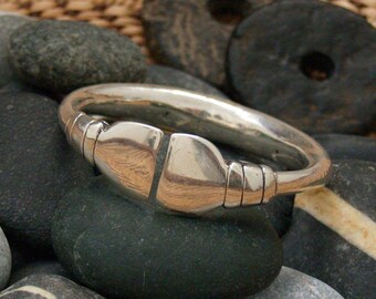 Sterling Silver (Solid) Tribal Jyoti Bracelet | Handmade in Nepal