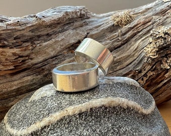 Sterling Silver Modern Ring | Handmade in Nepal