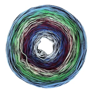 Stained Glass V5 Gradient Cotton Natural Fiber Yarn