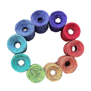 Gothic Rainbow Family Set, Gradient Cake Yarn, Fingering weight, Blanket yarn, Gift set for crocheter, knitter or weaver