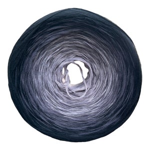 The Mist, Gradient Cotton Natural Fiber Yarn, Sport Weight Yarn, Natural Fiber, Soft Wearable Yarn, Ready To Ship