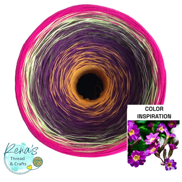 Cotton Flowers Yarn Etsy