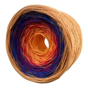 Sugarplum Fairy Spun, Gradient Yarn - Rena'sThreadandCrafts