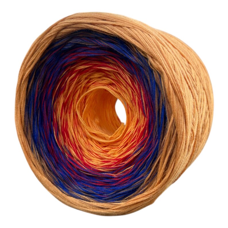 Sugarplum Fairy Spun, Gradient Yarn - Rena'sThreadandCrafts