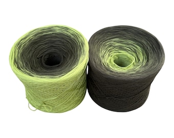 Hunter Green, Cotton Sport Weight Yarn: 1200 Yards, 12ply