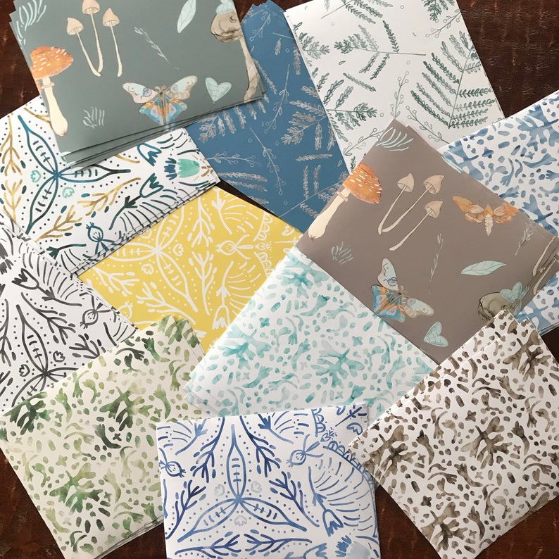 Removable Wallpaper Sample // Renter Friendly | Etsy