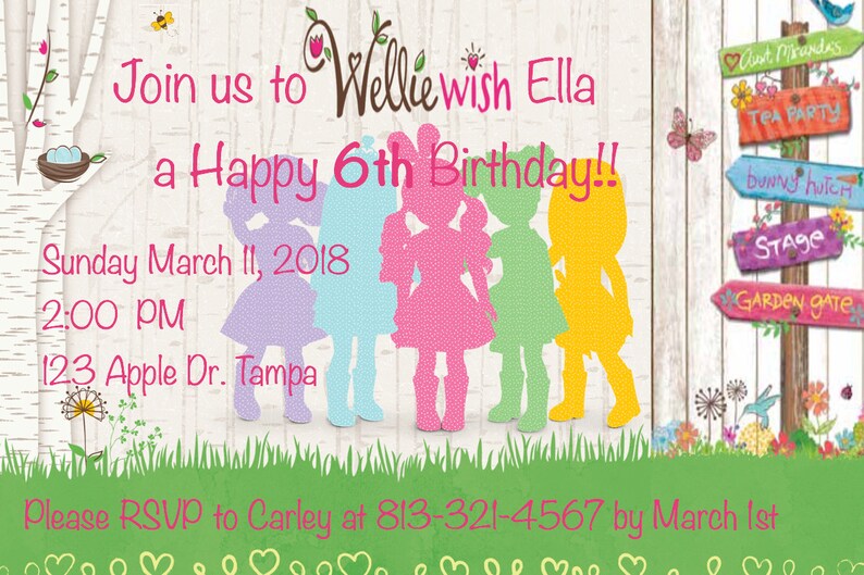 wellie wisher birthday wellie wisher birthday