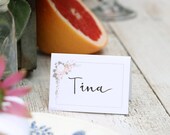 Digital Blank Name Card Tags, Name Tags, Digital Download, Blank Name Cards, Printable Name Card, Blank Digital Card, Digital Tag,Napkin Tag